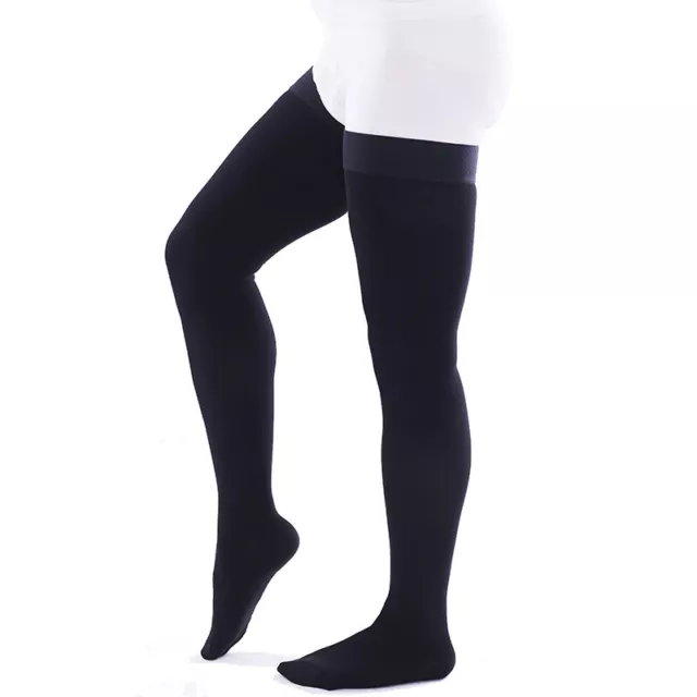 20-30 mmHg Leg Compression Sleeve Socks Thigh High Varicose
