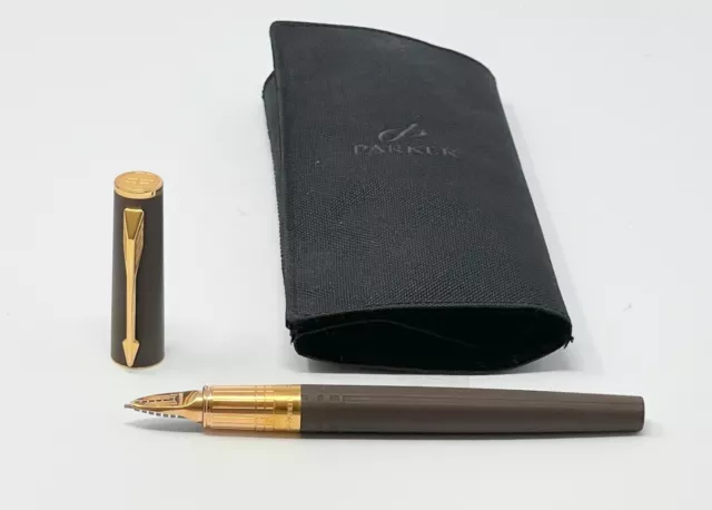 Parker Stylo-Plume Pointe Sintetetica Ingéniosité 5TH Or Pen Stylet Heures-D Bor