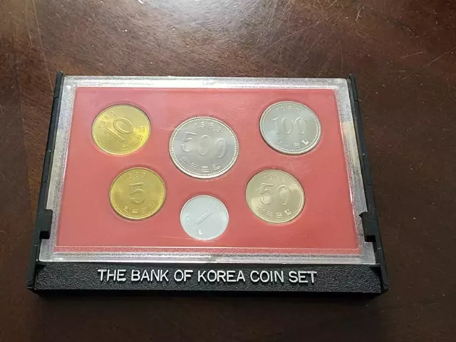 1983 Bank of Korea Coin Set 2