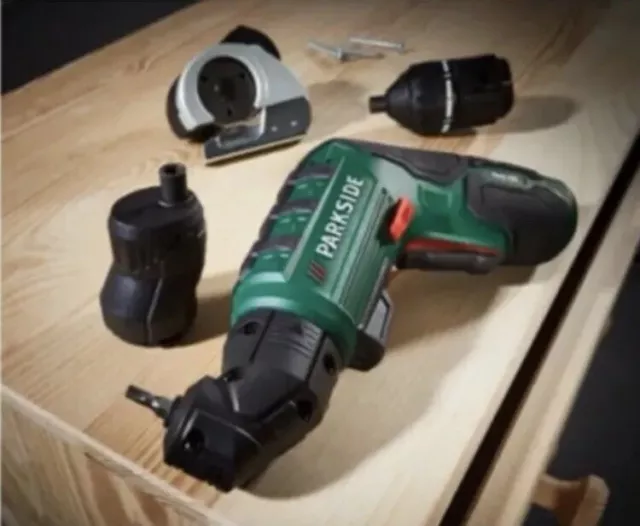 Parkside cordless screwdriver on sale pas 4 c4