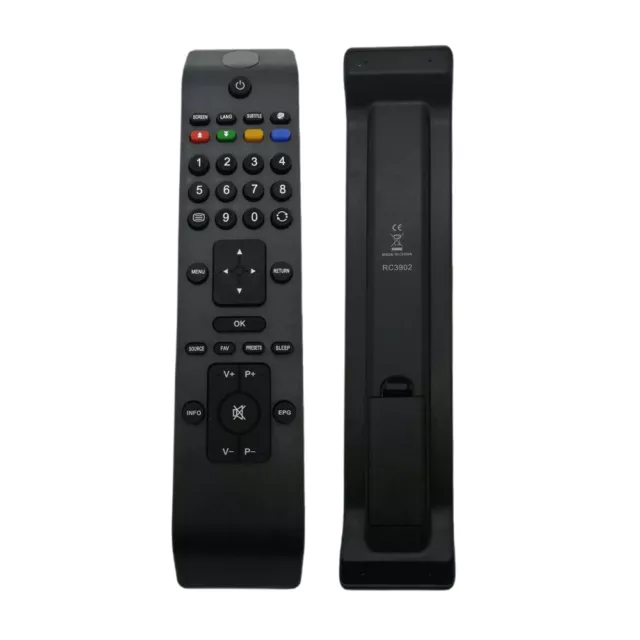 RC3902 Remote Control For BUSH LCD32T2FHD TV, Television