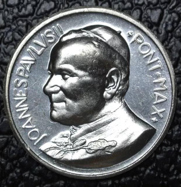 JOANNES PAVLVS II PONT. MAX - POPE JOHN PAUL II MEDALLION - Vatican Coin