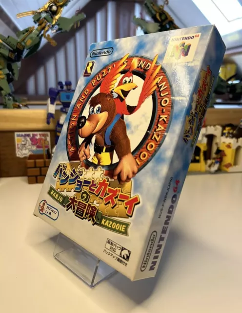Banjo Kazooie 64 In Box NUS-P-NBKJ(JPN) Nintendo 64 Japan Edition