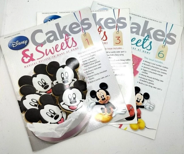 DISNEY CAKES & Sweets Eaglemoss Single Issue Domestic Postage Included