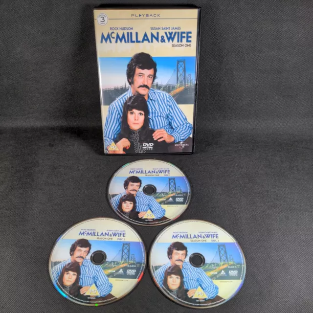 Mcmillan And Wife Season 1 Dvd Region 2 4 And 5 £2495 Picclick Uk