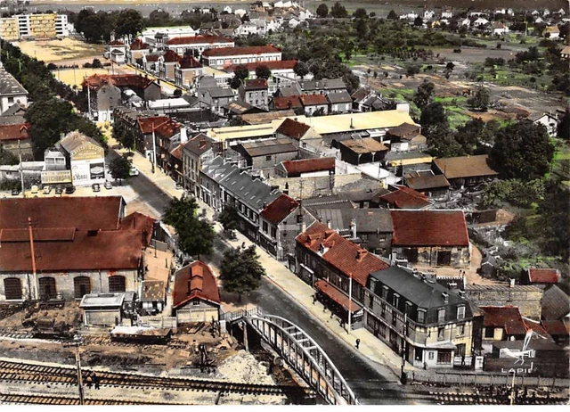 95 - SAN61383 - PERSAN BEAUMONT - Le Quartier de la gare - Lapie - CPSM 10x15 c