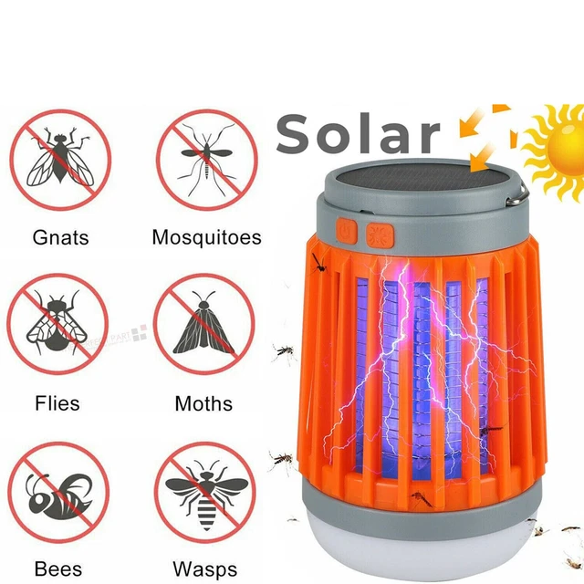 Solar USB Mosquito Killer Light Electronic Fly Bug Insect Zapper Trap Pest Lamp Solar USB Mosquito Killer Light Electronic Fly Bug Insect Zapper Trap Pest Lamp