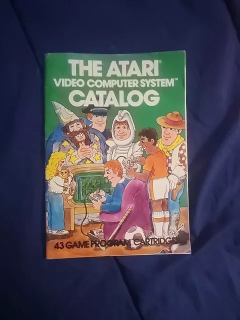 THE ATARI VIDEO COMPUTER SYSTEM CATALOG 43 Game Program Cartridges 1981