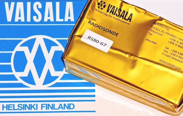 10x VAISALA RS80-67 Radiosonde Wettersonde Wetterballon RS80 Wetterstation 10x VAISALA RS80-67 Radiosonde Wettersonde Wetterballon RS80 Wetterstation