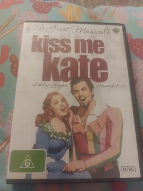 Kiss Me Kate (DVD, 1953) Kathryn Grayson, Howard Keel - Musical Romance Comedy