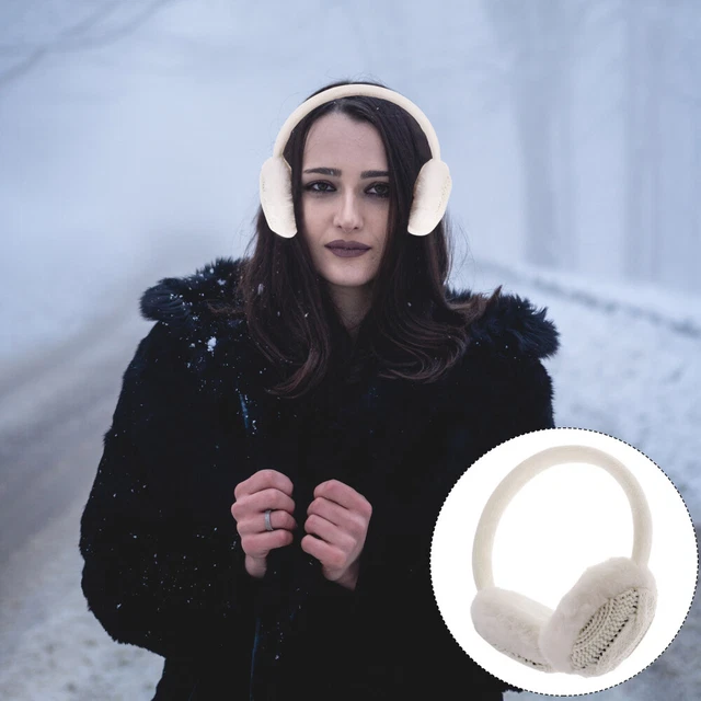 Cache-oreilles Tricotés Réglables D'hiver Unisexe Cache-oreilles De Noël Fille