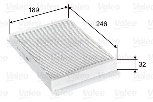 Valeo Filter, kupéventilation 3276427155389 • Pris