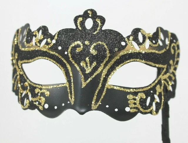 BLACK & GOLD V Me P Prom C Eye Mask Hand ...