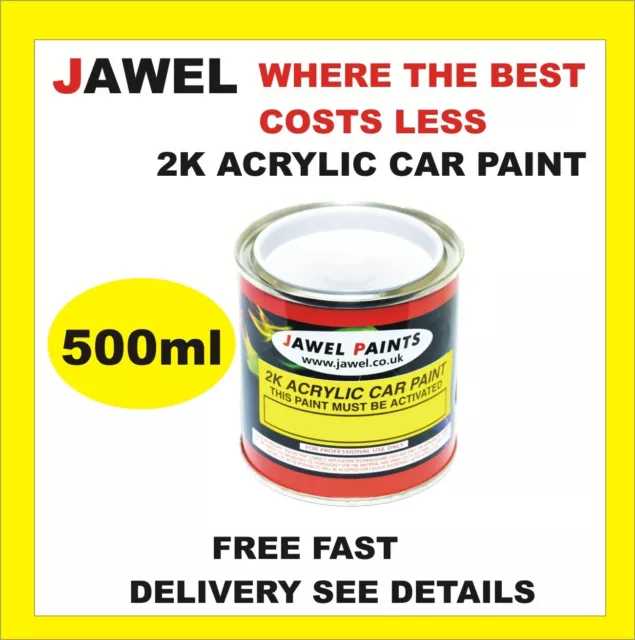 2k Paint Acrylic ROVER Car Paint. ANY COLOUR OF YOUR CHOICE MIXED  500ml  Gloss