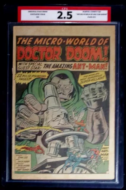 Fantastic Four #16 CPA 2.5  SINGLE PAGE #1/2  Early Doctor Doom App.