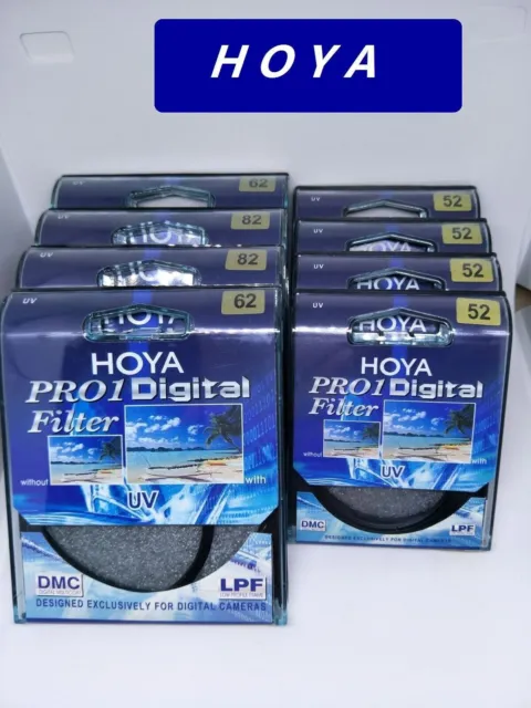 NEW Hoya Genuine Pro1 UV DMC LP Digital Filter Multicoated Pro 1D ~ 49mm_82 mm