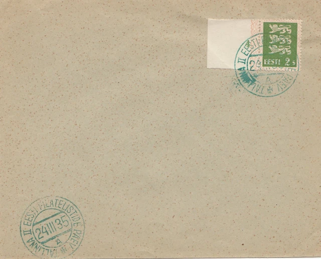 Estland: Esti Filatelistide 1935