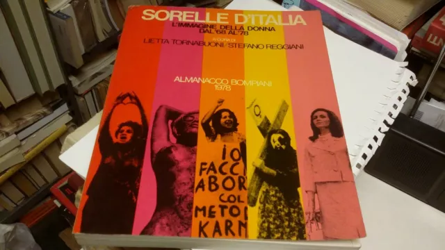 SORELLE D'ITALIA Almanacco Bompiani 1977, 5d21