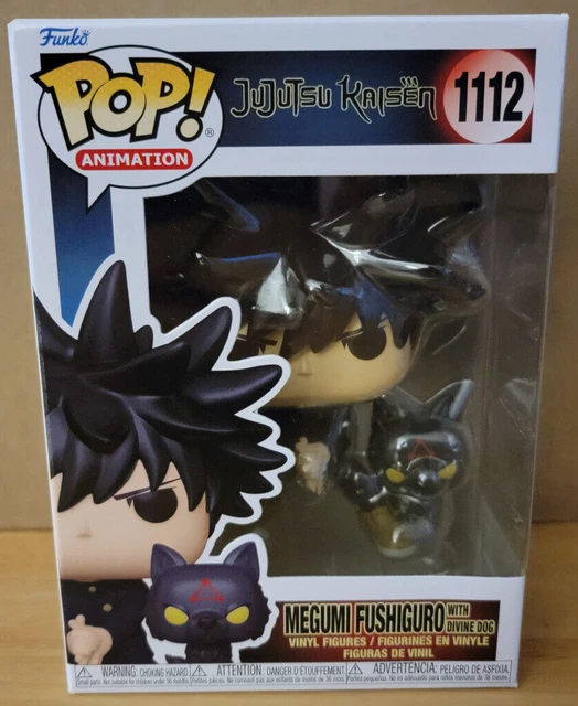 MEGUMI FUSHIGURO AVEC Divine Dog Jujutsu Kaisen JJK Funko POP 1112 megumi-fushiguro-avec-divine-dog-jujutsu-kaisen-jjk-funko-pop-1112