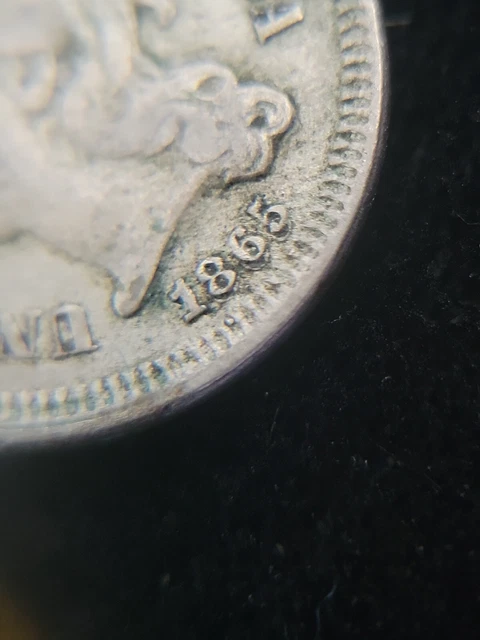1865/865 **RPD** 3-Cent Piece | Three Cent | Old US Type Coin | See Pics