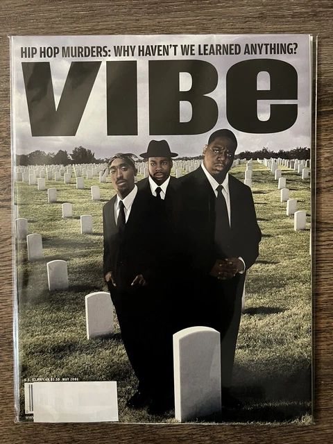 VIBE Magazine - Tupac Shakur/Notorious BIG/Jam Master Jay/Hip Hop - May 2005
