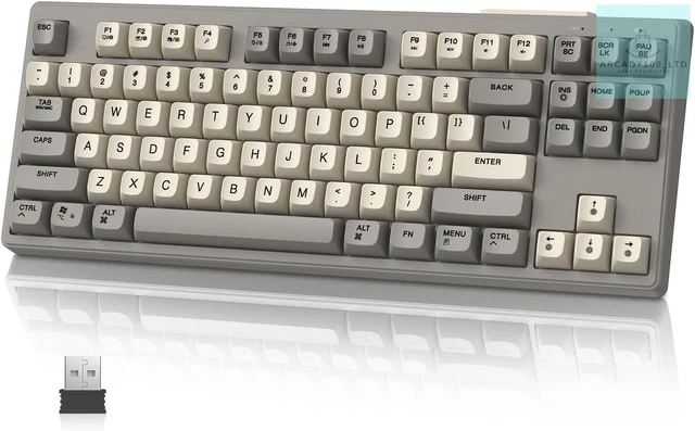 MAMBASNAKE M87 TKL 87 keys - Dual mode Wireless Gaming Keyboard, PBT Ball Mixed