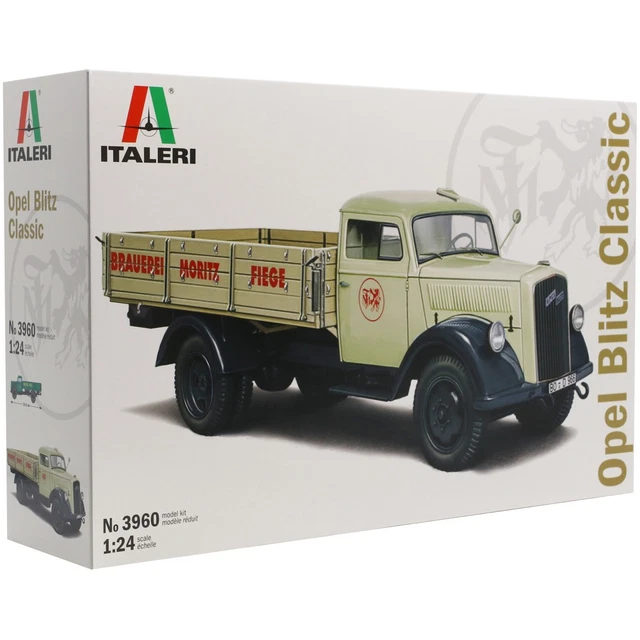 Maquette Italeri 1/24 Mercedes G230 Feuerwher - Kit Pompieri IT3663