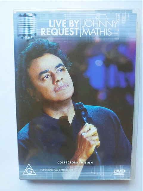 JOHNNY MATHIS-LIVE BY Request [Region 2+3+4+5+6 DVD + Booklet] FREE ...