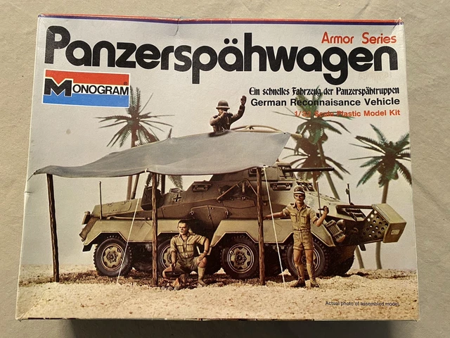 Monogram Parzer MONOGRAM 1/32 PANZERSPÄHWAGEN Sd. Kfz. 232 1:32 Panzer EUR 25,00 ...
