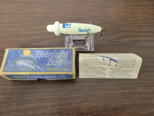 MOONLIGHT BAIT #1 Lure 2001 Collectors Edition With Box Glow in the Dark  $15.00 - PicClick