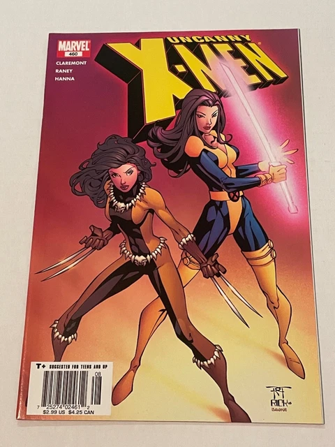 UNCANNY X-MEN #460 Newsstand Variant X-23 Psylocke VF/NM MARVEL COMICS