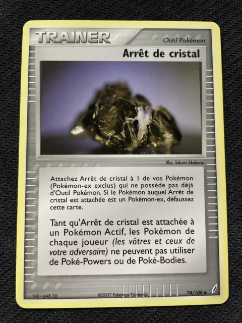 Arret De Cristal Unco - Pokemon 74/100 Ex Gardiens De Cristal Proche Neuf Fr