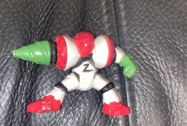 Vintage 1993 Z-bots Micro Machines Turbine Figure Galoob Burger King
