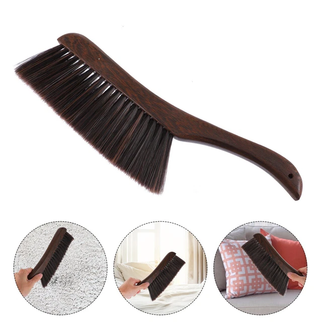 YARDWE Mini Palm Broom Natural Whisk Sweeping Hand Handle Broom Small