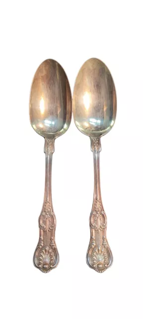 J E Caldwell Sterling Silver Serving Spoons