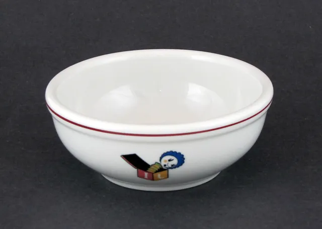 Shenango China Child's Bowl w Jack Be Nimble Decoration, 5 1/4" dia 2
