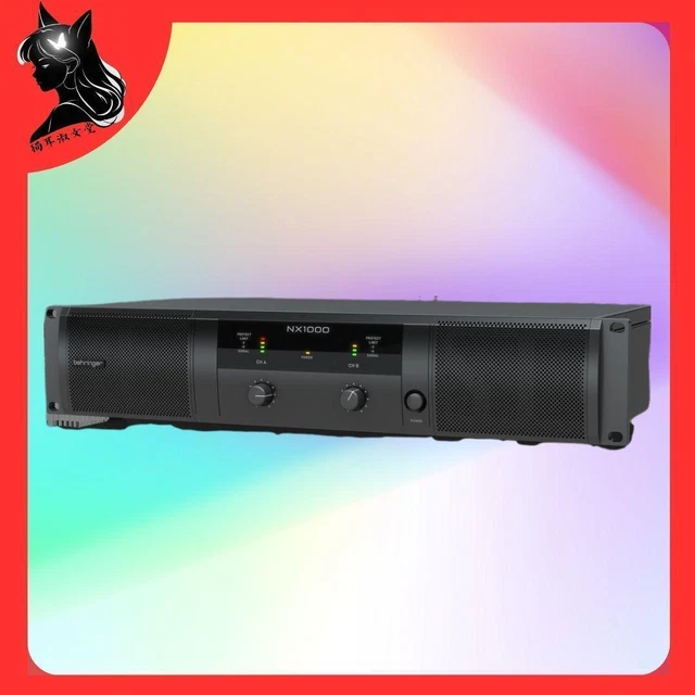 Amplificateur Stéréo Citronic D1000, 1000W, 1U, Neuf, Pro