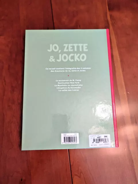 Hergé - Les Aventures de Jo, Zette et Jocko - Intégrale  ❗- Casterman - NEUF 2