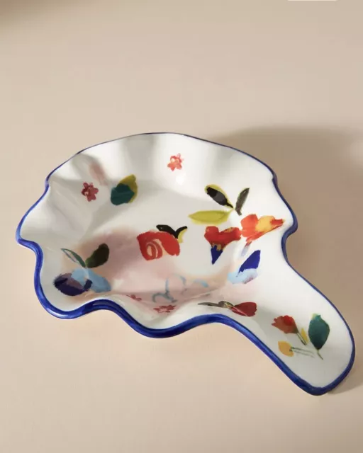 Ceramic Spoon Rest for Stove Top Porcelain Spoon Holder,by Antropologíe