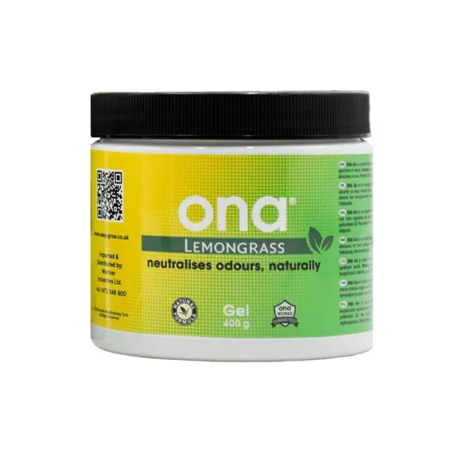 ONA GEL LEMON GRASS  ELIMINA ODORI 400gr - 14oz - 500ml