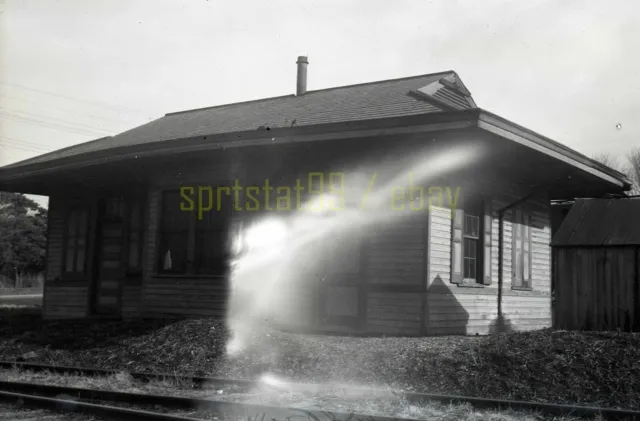 1949 PRR Pennsylvania Railroad - Llanerch Station Delaware Cnty - Vtg Negative