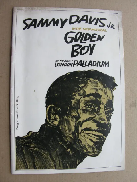 1968 SAMMY DAVIS JR, GOLDEN BOY, Gloria DeHaven, Lon Satton, LONDON PALLADIUM