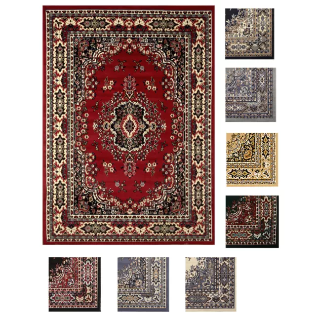 Large Traditional 8x11 Oriental Area Rug Persien Style Carpet -Approx 7'8"x10'8"