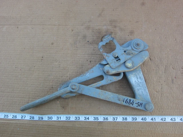 Klein Tools 1684-5H .218"-.55" 8000 Lbs Cable Wire Grip Puller, Used
