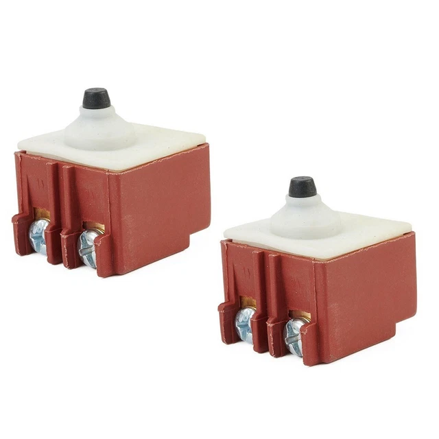 Molinilla angular de repuesto interruptor amoladora angular 2 piezas para Bosch GWS6/8-100 TWS6600