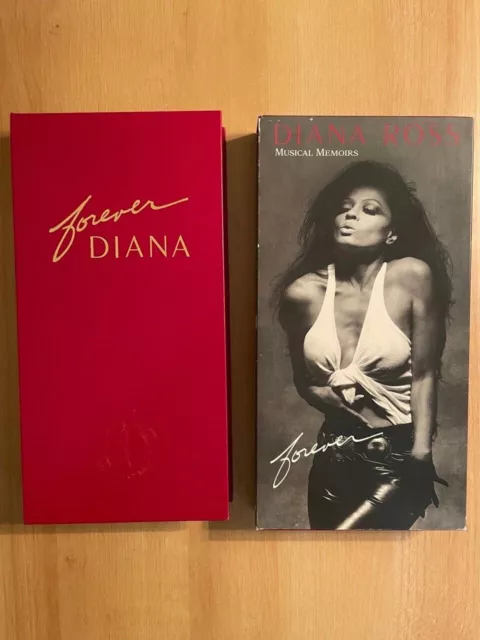 DIANA ROSS Box Set FOREVER DIANA ROSS MUSICAL MEMOIRS 1993 4XCD set complete