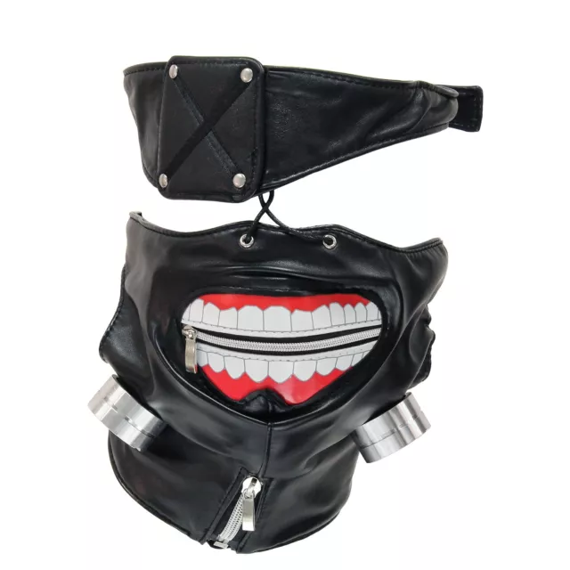 Tokyo Ghoul Ken Kaneki Cosplay Mask W/ Adjustable Straps NEW *MISSING TAG*