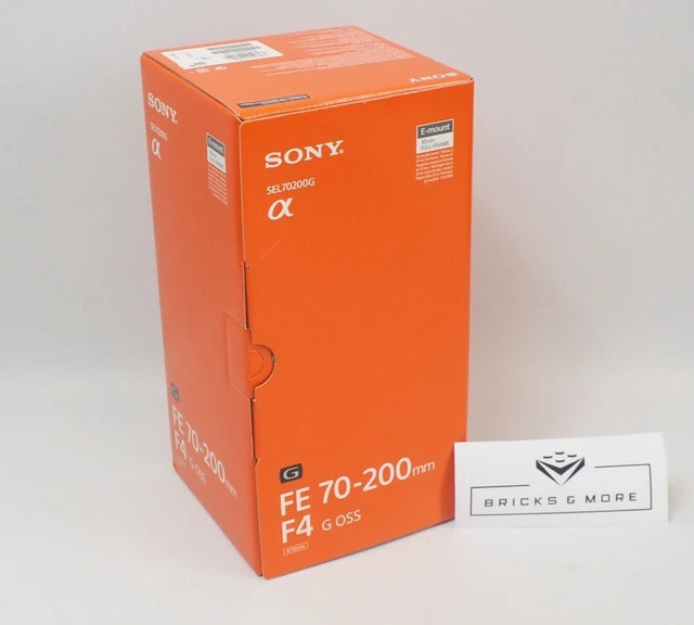 Objektiv Sony SEL70200G AF FE 70-200 mm 1:4 G OSS Teleobjektiv Vollformat EMount