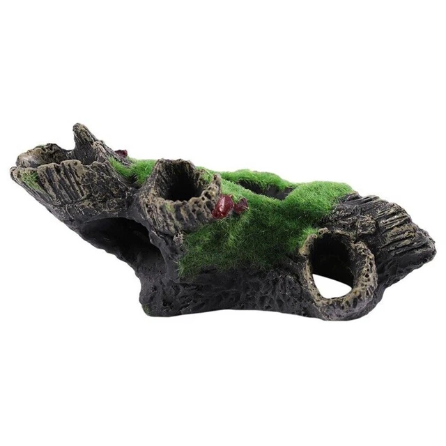 Acquario Decorazione Piccolo Paesaggio Ornamenti Verde Naturale Realistico 3