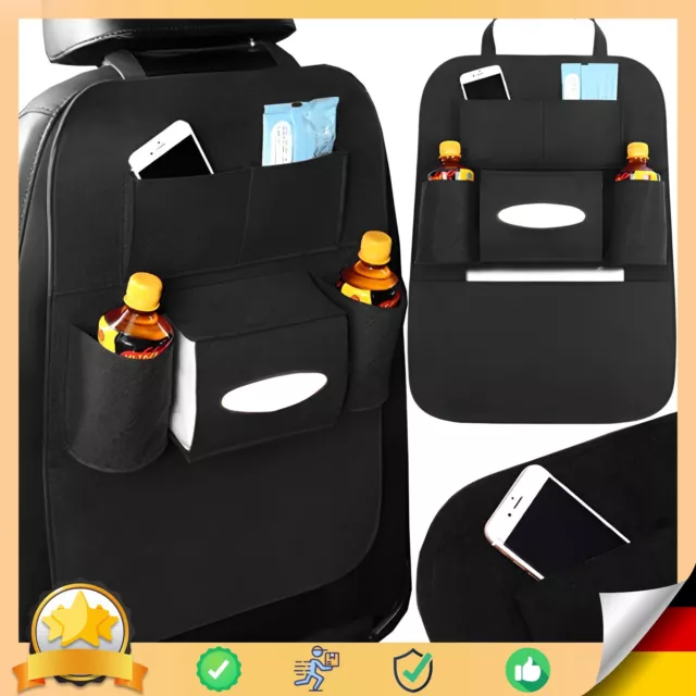 Rückenlehnenschutz Auto Rücksitz Organizer für Kinder Kick-Matten-Schutz Retoo